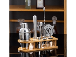 Juego profesional de coctelería de 9 piezas, regalo perfecto para bartenders y principiantes DIGITALLAB (350 ml)