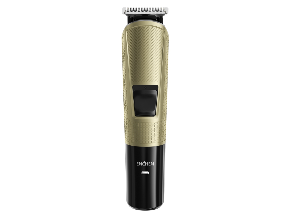 Recortadora De Pelo Inalámbrica Recargable Enchen Beardo3 Con 4 Peines, Kit De Aseo Para Hombres