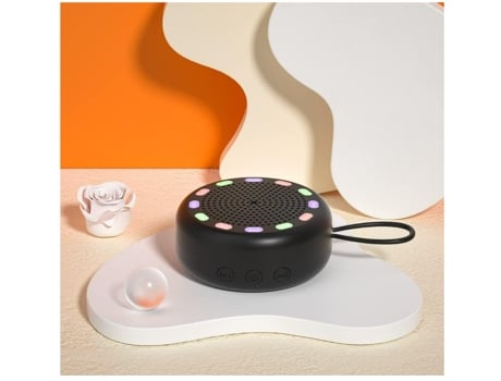 Altavoz Altavoz inalámbrico Bluetooth portátil para el hogar, al aire libre, viajes, sonido fuerte, altavoz de graves potentes, regalo ideal (negro...