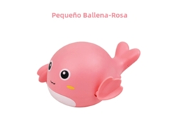 Juguete De Baño (rosa), Una Adorable Ballena. No Necesita Pilas, Funciona A Cuerda.