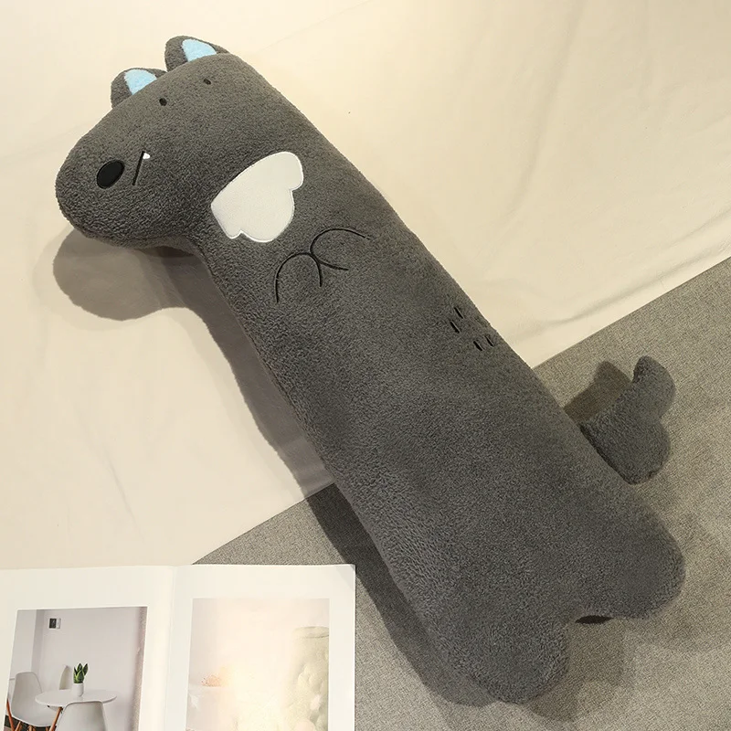 Cojín Decorativo/almohadón Para Sofá Con Forma De Lobo (100 Cm), Adorable Cojín Con Forma De Mascota.