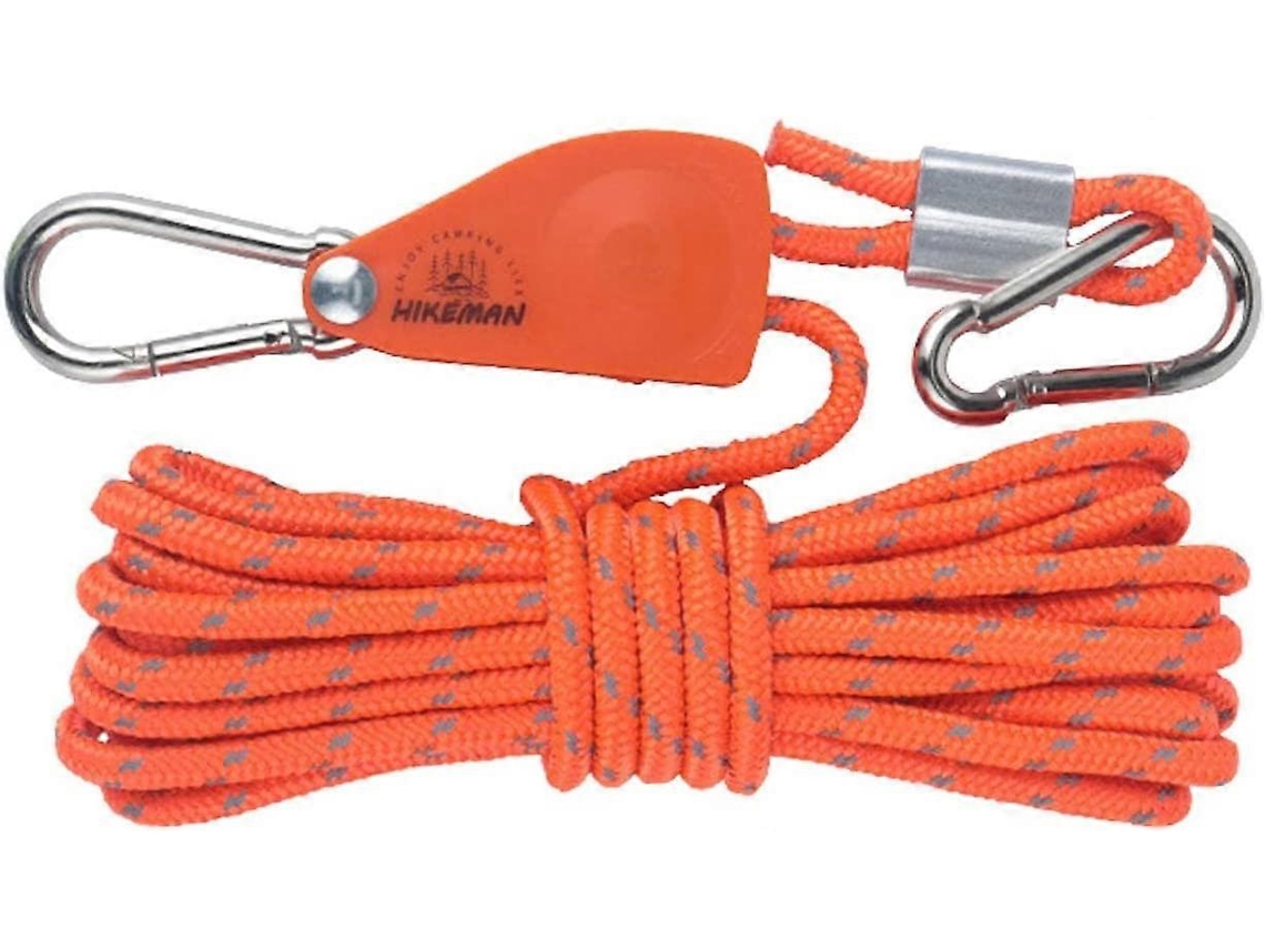 Cuerda Reflectiva Para Tiendas Con Tensores Y Diseño De Polea, Ideal Para Trekking Y Mochilismo