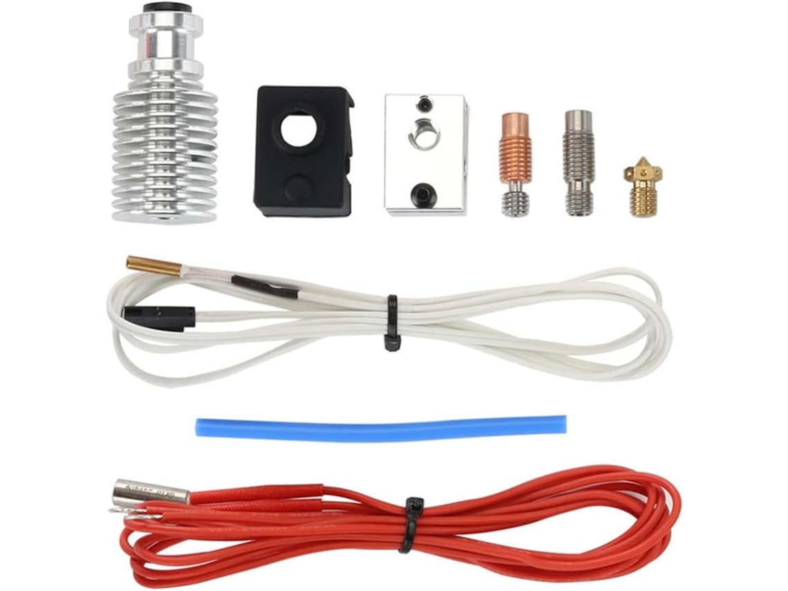 1 juego de piezas para impresora 3D Prusa MK3S, kit de tubo calefactor de aluminio, Bi Gokoco