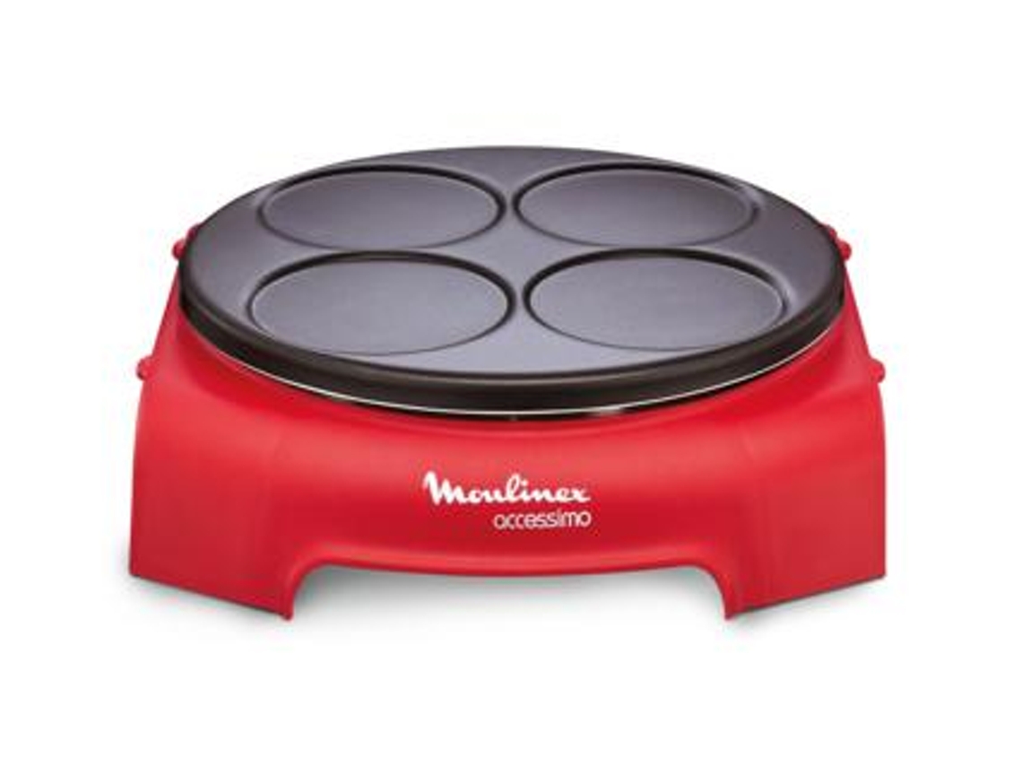 Moulinex Py312511 Crepera 4 Crepes 720 W Rojo