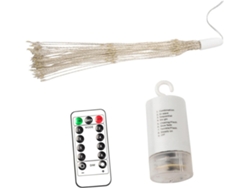 Guirnalda De 200 Luces Led Eléctricas Con Filamento De Cobre Y Control Remoto.
