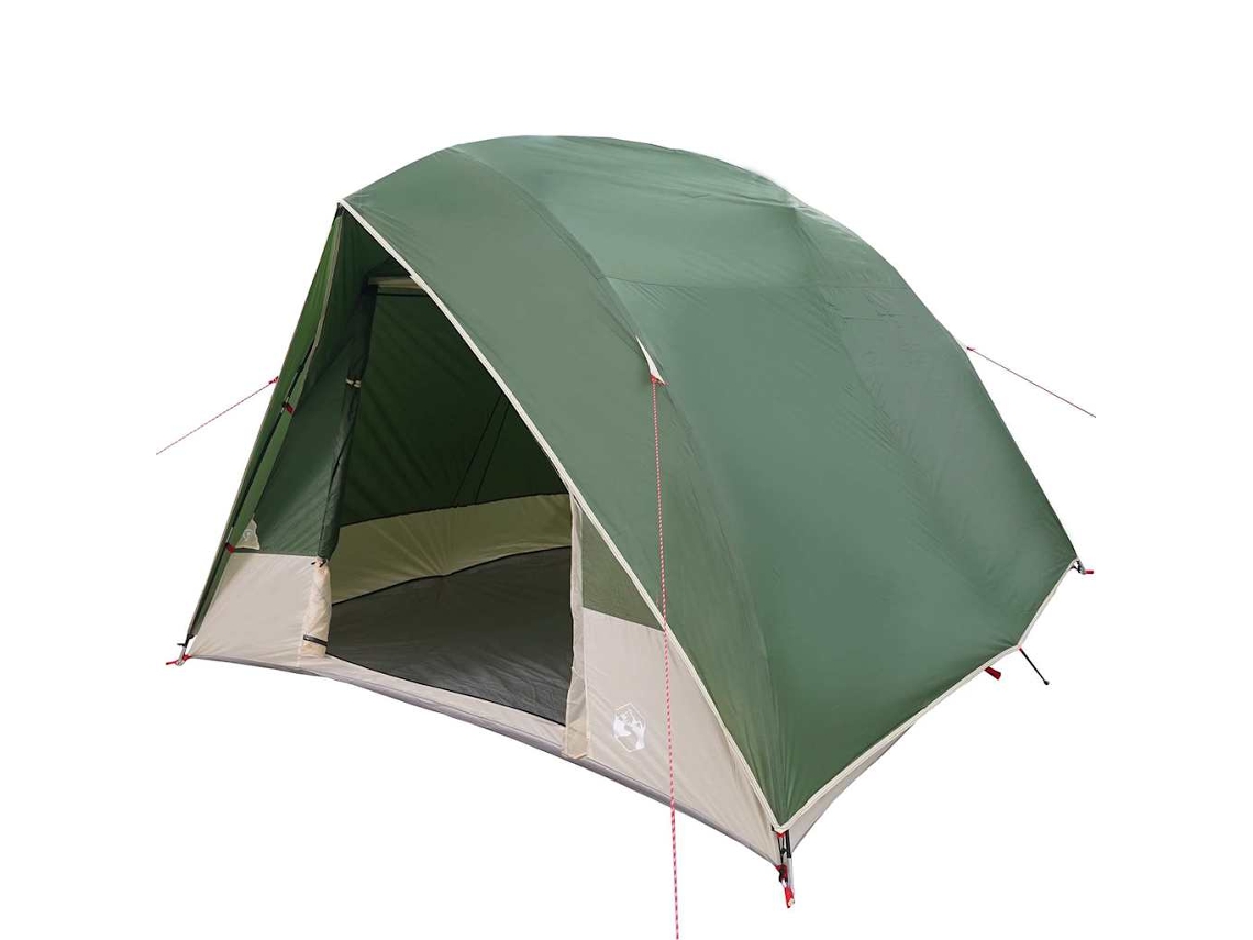 Tienda De Camping Con Techo Verde 320 X 275 X 190 Cm Tafetán