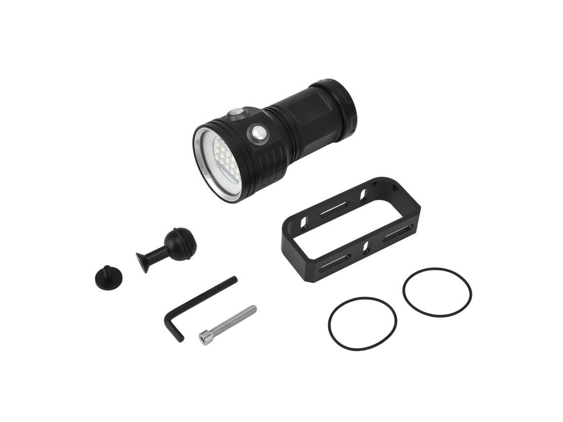 2026-linterna Submarina 27 Led Ipx8 Impermeable 100m Luz Complementaria Portátil Para Buceo