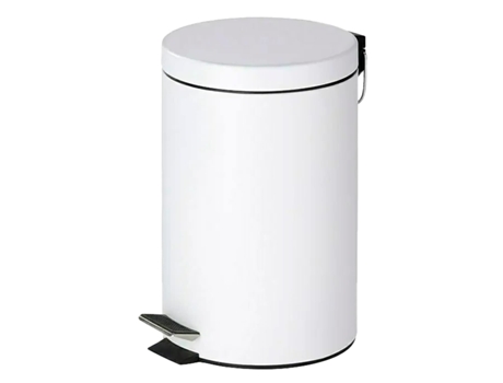 Cubo de Basura con Pedal Acero Inoxidable 12L TIENDA EURASIA