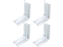 Soporte De Pared De 4 Piezas Para Extintor Con Gancho De Doble Cabezal, Fácil Instalación.
