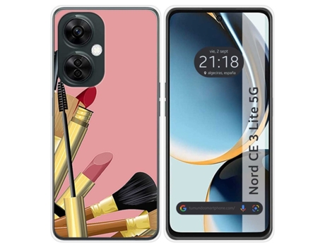 Funda Silicona para Oneplus Nord CE 3 Lite 5G diseño Brochas Dibujos