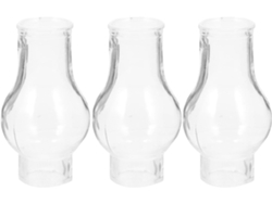 3 Piezas De Vidrio Para Lámpara De Aceite Antigua, Resistente Al Calor Y Al Viento, Accesorio Para El Hogar.