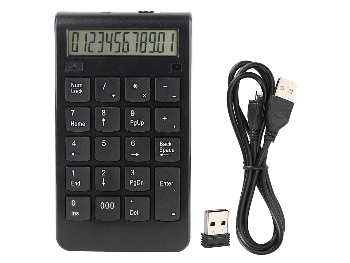Teclado numérico inalámbrico portátil, miniteclado numérico USB, teclado de contabilidad digital Ly Ebike
