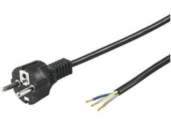 Cable de Alimentación GOOBAY (1.5 m - Negro)