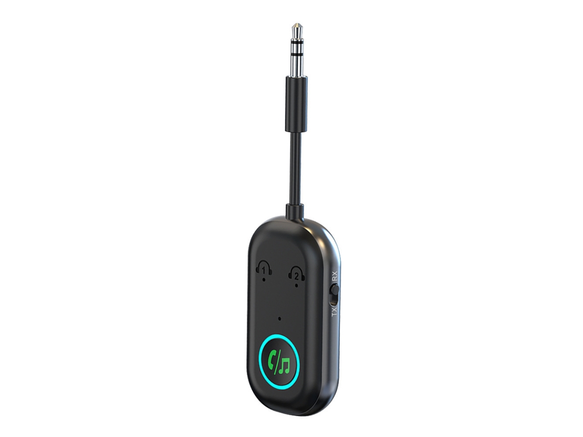 Receptor Bluetooth Aux Para Coche / Adaptador Bluetooth 5.3 (audio De 3,5 Mm)