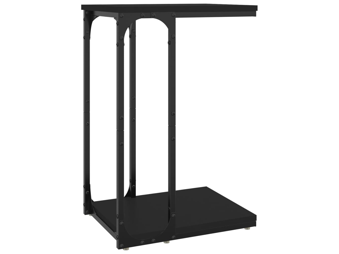 Mesa Auxiliar 40x30x60 Cm Derivados de Madera Negro MAISON EXCLUSIVE