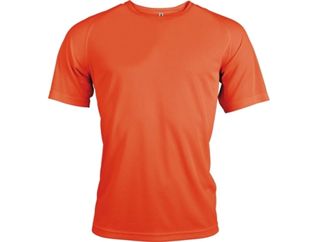 Camiseta de Hombre para Deporte PROACT Multideportes Poliéster Naranja (XL)