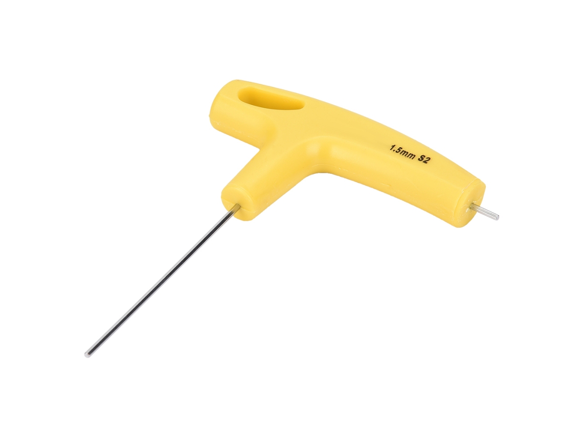 Llave Hexagonal Allen Con Mango En T, Llave En L, Acero Aleado S2, 65 Mm, Herramienta De Mantenimiento H1.5