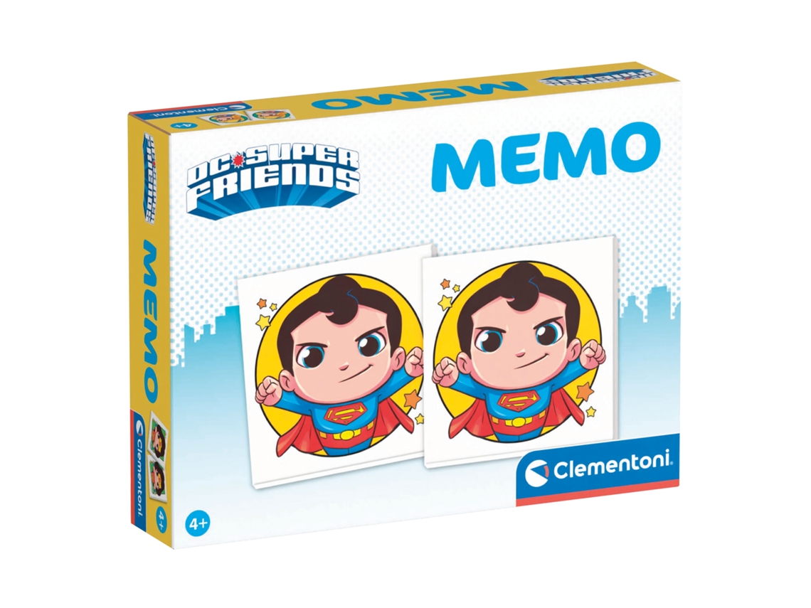 Juego Didáctico CLEMENTONI Memo Dc Super Friends 18125