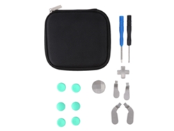 Kit de botones de repuesto para mandos Xbox One Elite, PS4 y Switch (verde)