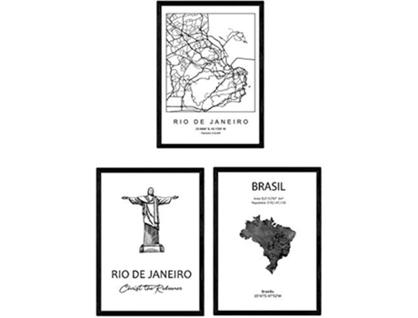 Pack de Poster NACNIC Paises y Monumentos (A3)