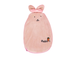 KOFIHETY Bolsa de Agua Caliente PVC con Diseño de Conejo Tierno - Calientamanos, Antifrío, Terapia, Color Caqui