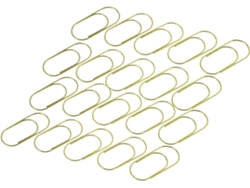 100 Piezas De Clips Decorativos De Metal Dorado Para Papel, Ideales Para Oficina Y Manualidades.