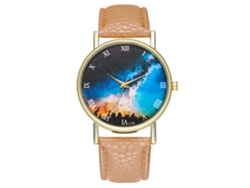 Reloj Star Watch Star Lady Hombre Joven Tendencia Cuarzo Crema T123-a