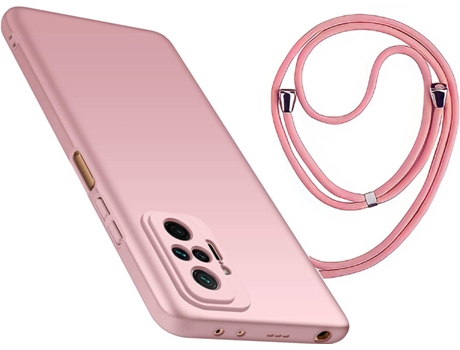 Funda Redmi Note 10 Pro 5G Turtleshell con Collar Rosa