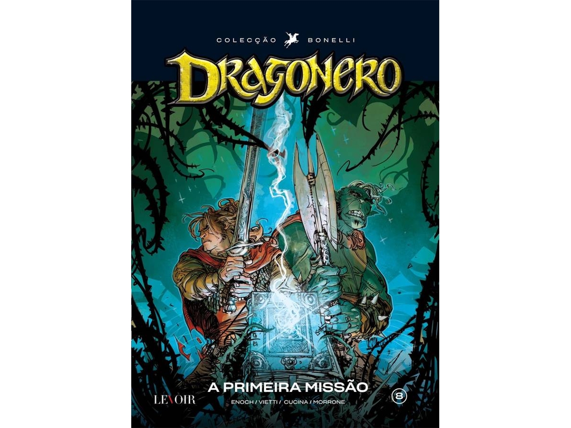 Libro Dragonero A Primeira Missão de Enoch, Vietti et al. (Portugués)