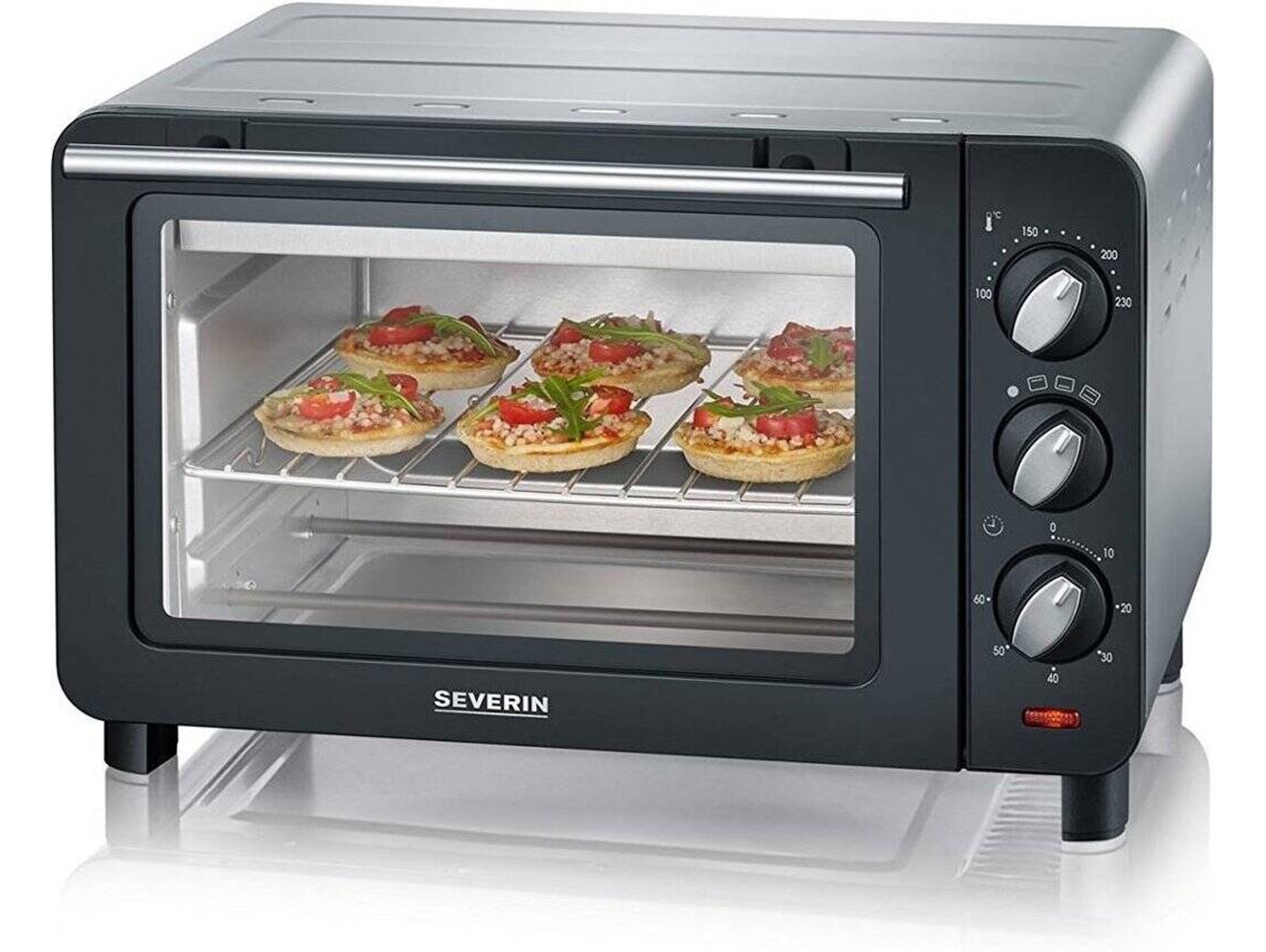 Mini horno SEVERIN TO2064 (Capacidad 14 L - 1200 W)