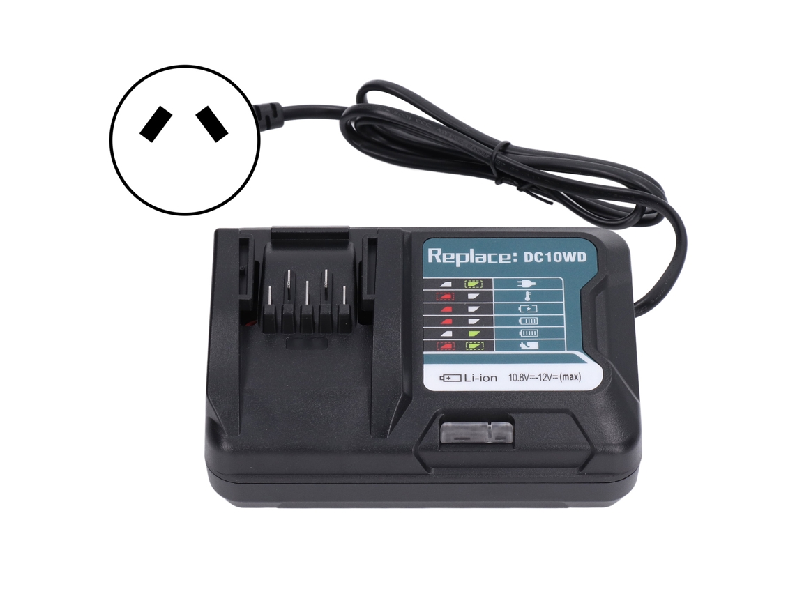 Cargador De Baterías De Litio De 100-240 V A 10,8-12 V Cc Bl1015 Bl1016 Dc10wd Dc10wc