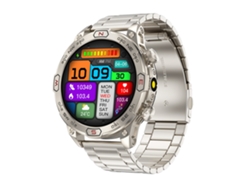 Reloj inteligente con pantalla HD Amoled Llamadas Bluetooth Frecuencia cardíaca Presión arterial Monitoreo y seguimiento de oxígeno en sangre YEMAESRE