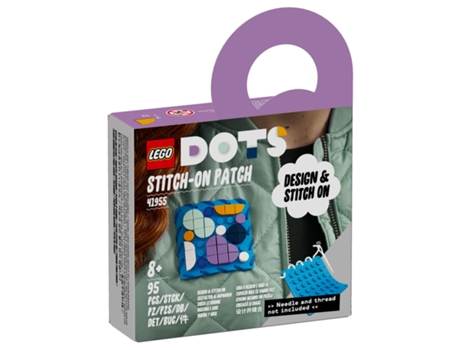 Plato decorativo LEGO Dots para coser 41955