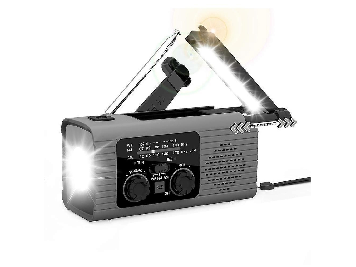 Radio portátil mini AM/FM de doble banda GOKOCO con pantalla de 1,9 pulgadas