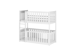 Litera FURNLUX Konrad (Blanco, Madera Maciza - 88X168X175 Cm / 80X160 Cm)