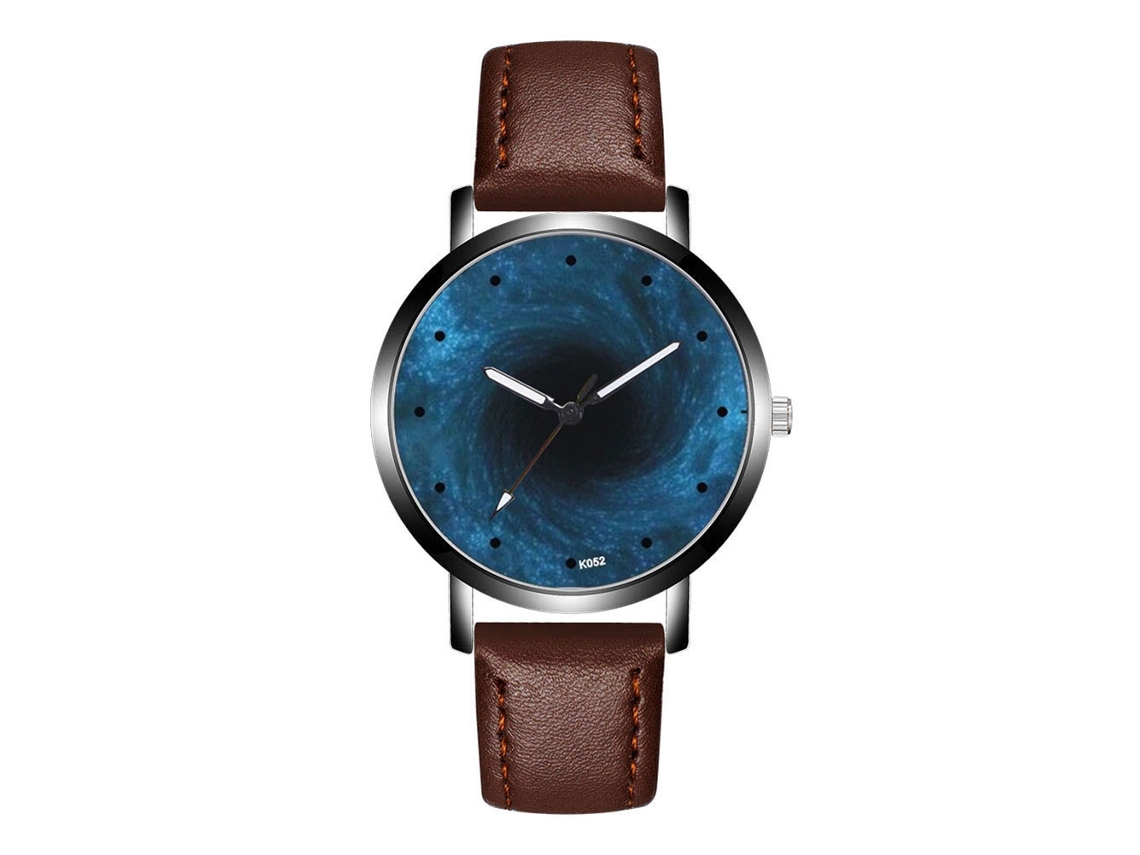 Reloj De Pulsera De Cuarzo Para Hombre, Estilo Sencillo Y Moderno (color Café Oscuro).