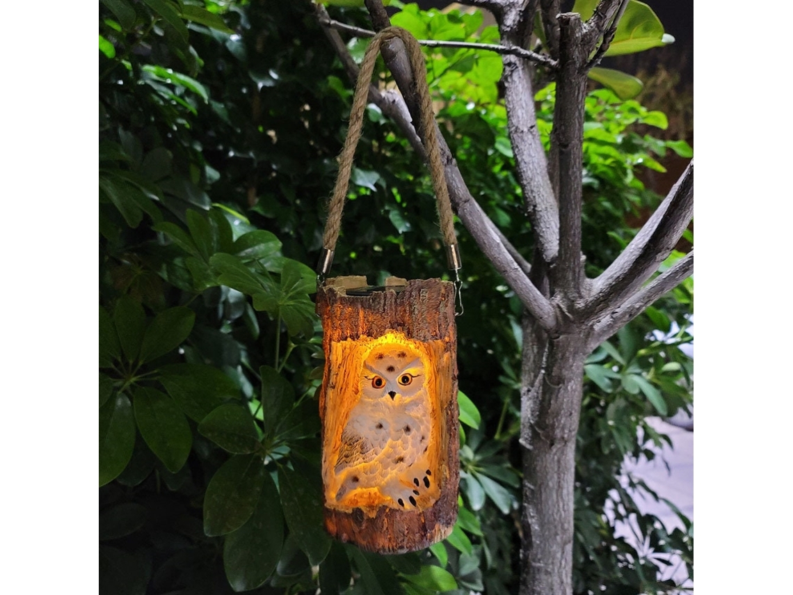 2026-lámpara Solar Exterior Búho Zorro En Tallo Led Jardín Impermeable Decorativa Para Patio Jardín Paseo Terraza