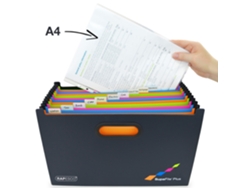 Carpeta Expansible RAPESCO Supafile Plus Din A4 13 Compartimentos