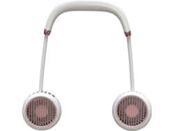 Ventilador De Cuello Portátil Ventilador Refrigeración Sin Aspas 360° Mini Silencioso Recargable Por Usb Con