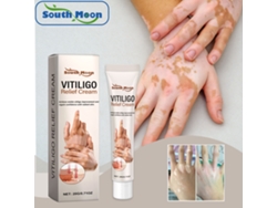 Crema para el tratamiento del vitíligo, alivio y reparación de manchas blancas, crema para la leucoplasia y estimulación de la melanina Truyuety