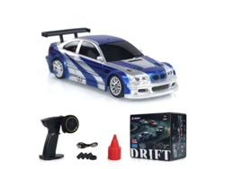 Mini coche RC 1/43 4WD 2.4G de alta velocidad, modelo GTR, coche de derrape con control remoto, juguete para niños Aeuzwr