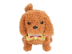 Perro De Peluche Eléctrico Con Pilas: Camina, Ladra Y Mueve La Cola. ¡un Juguete De Regalo!