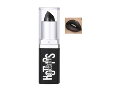 Barra De Labios Negra Mate Nacarada, Intransferible, Hidratante, De Larga Duración, Resistente Al Agua, Altamente Pigmentada.