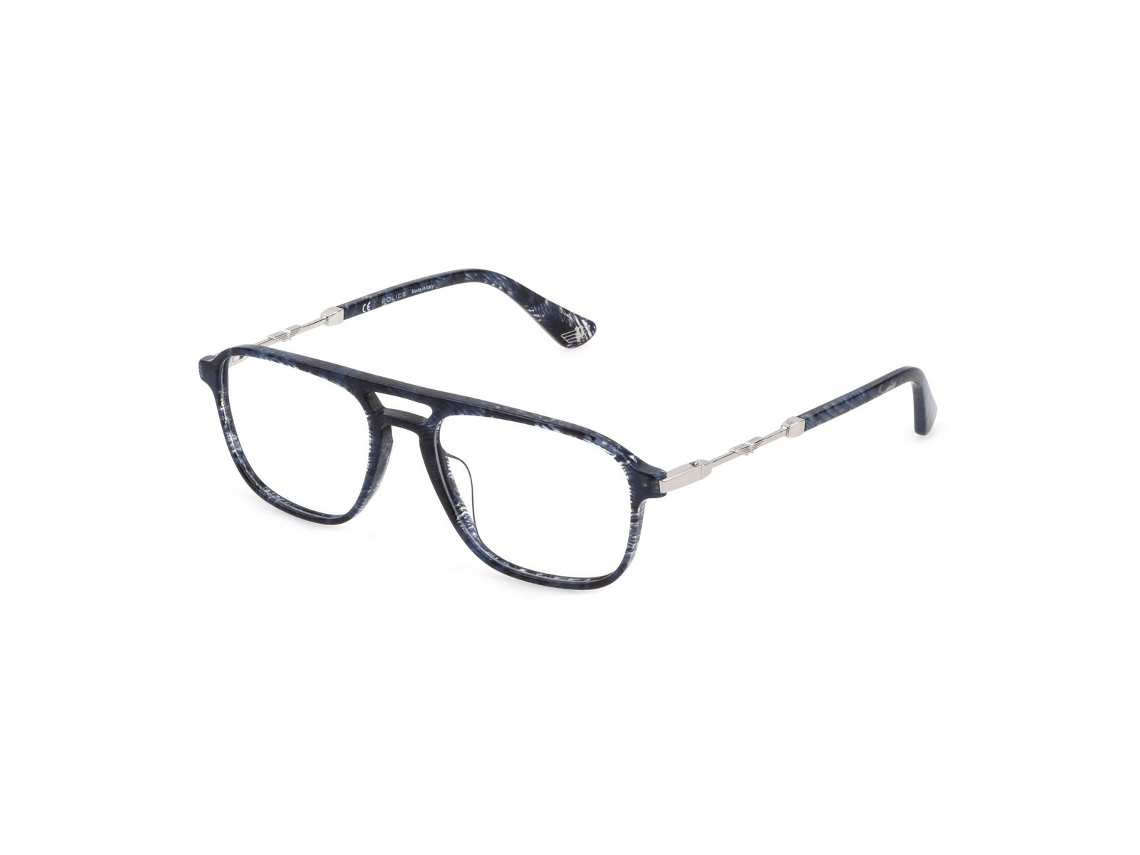 Montura De Gafas Unisex Police Vk025n-470w60 (azul - Plástico - 130 Mm - Ø 47 Mm)