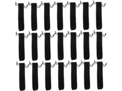 Estuche Ligero Negro Para Lápices (100 Unidades), Organizador Portátil Y Práctico Para Bolígrafos.