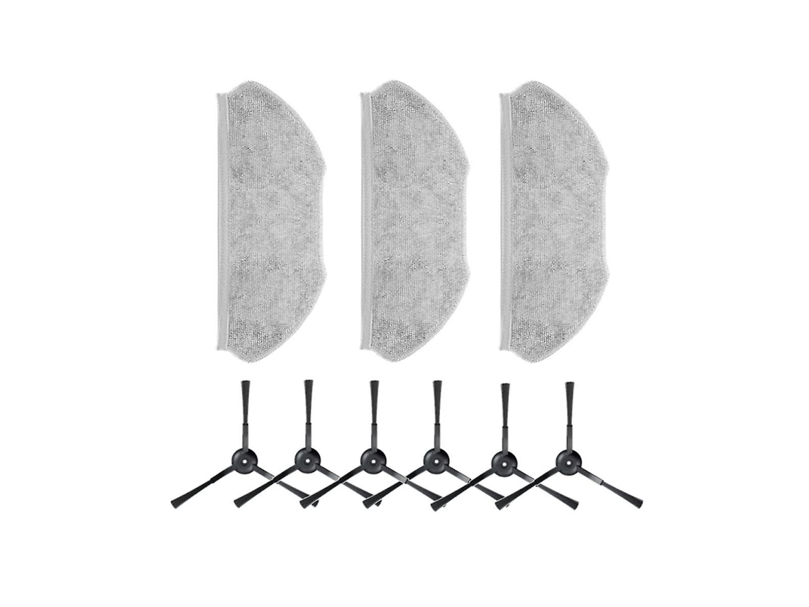 Acessórios de Aspirador Qihoo 360 S10 X100 Max Recambio Mopa Cepillo Lateral