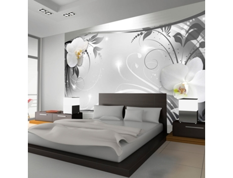 Papel Pintado Abstraction en argent 350x245