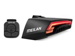 Luz de freno automática inalámbrica para bicicleta, recargable, luz trasera de advertencia para ciclismo Yizhood (negra)