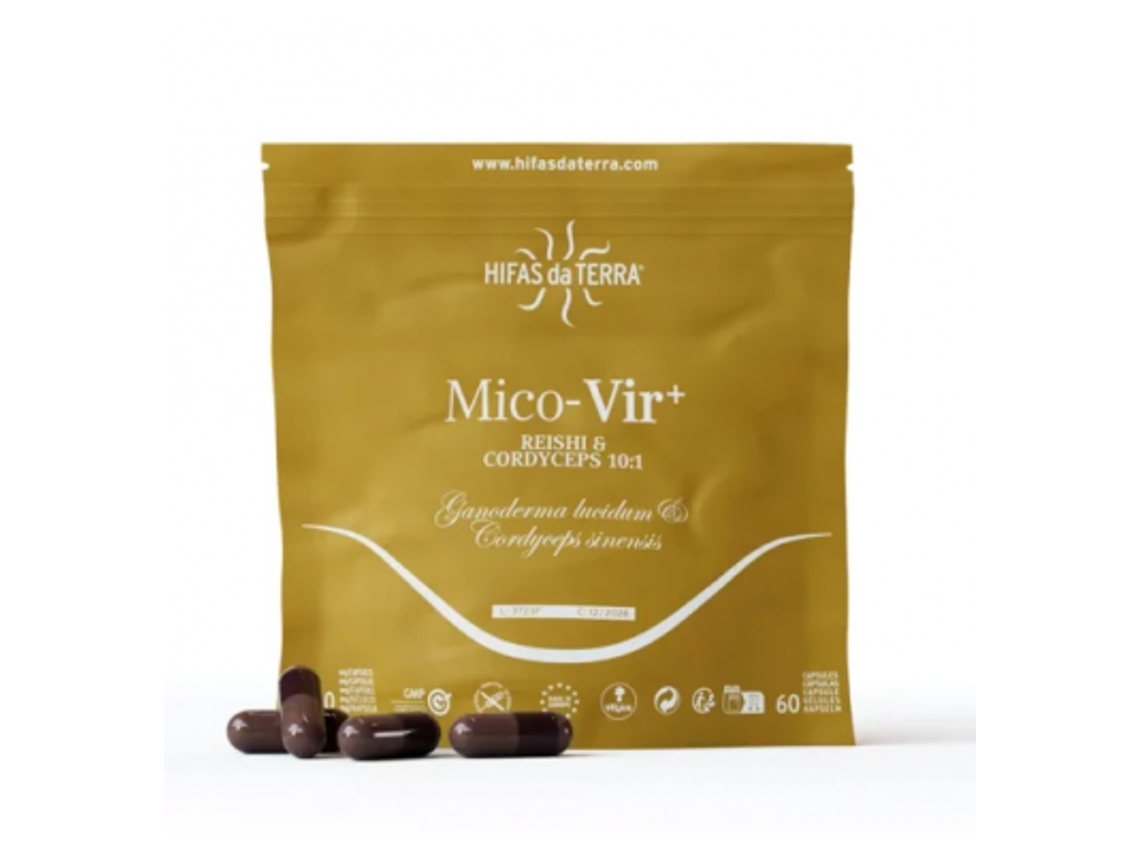 Mico Virvit C 60 Cápsulas Hifas Da Terra