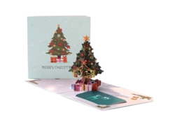 Tarjeta emergente navideña, saludos navideños en 3D hechos a mano, regalos para amigos y familiares JEIIBRZUI